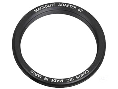 Canon Macrolite Adapter for 67mm Lenses