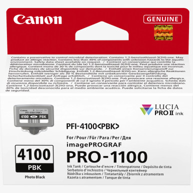 Canon PFI-4100PBK Photo Black Ink Cartridge (80mL)