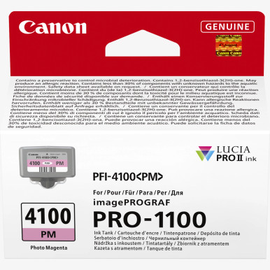 Canon PFI-4100PM Photo Magenta Ink Cartridge (80mL)