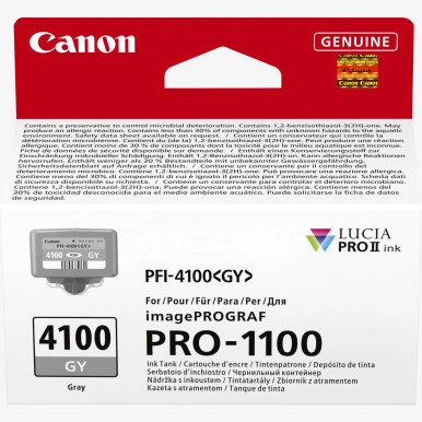 Canon PFI-4100GY Grey Ink Cartridge (80mL)