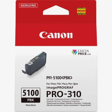 Canon PFI-5100PBK Photo Black Ink Cartridge