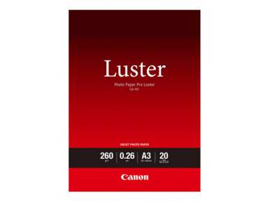 Canon LU101 Photo Paper Pro Luster A3 - 20 Pack