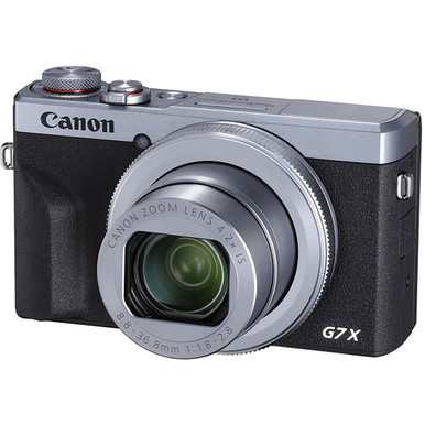 Canon Powershot G7X Mark III Silver Compact Camera