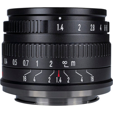 7Artisans 35mm/F1.4 APS-C Lens for Fujifilm (FX Mount) - Black