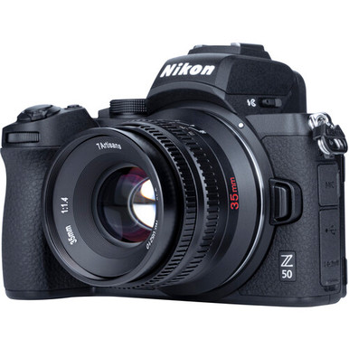 7Artisans 35mm/F1.4 APS-C Lens for Nikon (Z Mount) - Black