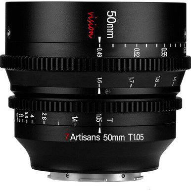 7Artisans 50mm T1.05 Lens for Sony (E Mount)