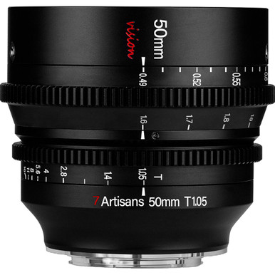 7Artisans 50mm T1.05 Lens for Fuji (FX Mount)
