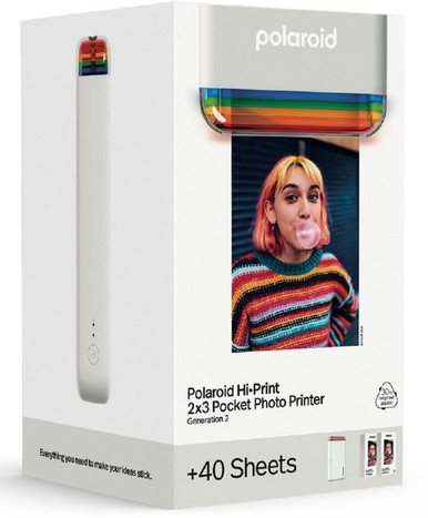 Polaroid HiPrint Generation 2 2x3 Pocket Printer Everything Box (White)
