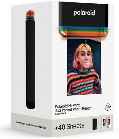 Polaroid HiPrint Generation 2 2x3 Pocket Printer Everything Box (Black)