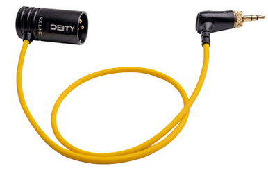 Deity RX-Link Angled XLR to Angled Locking TRS Cable