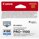 Canon PFI-4100C Cyan Ink Cartridge (80mL)