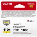 Canon PFI-4100Y Yellow Ink Cartridge (80mL)