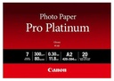 Canon PT101 Photo Paper Pro Platinum A2 - 20 Pack