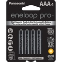 Panasonic Eneloop Pro AAA Rechargeable Batteries (950mAh, 4 Pack)