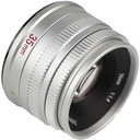 7Artisans 35mm/F1.4 APS-C Lens for Sony (E Mount) - Silver